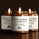 Box of three scented candles inspired by Essex and London